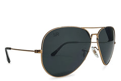 Aviator - Black Gold Polarized
