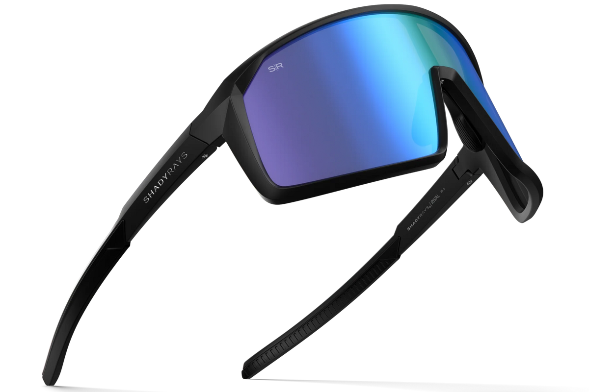 Rival Matte Black - Glacier Polarized